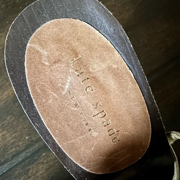 KATE SPADE wood wedge with stone detailing - Picture 5 of 6